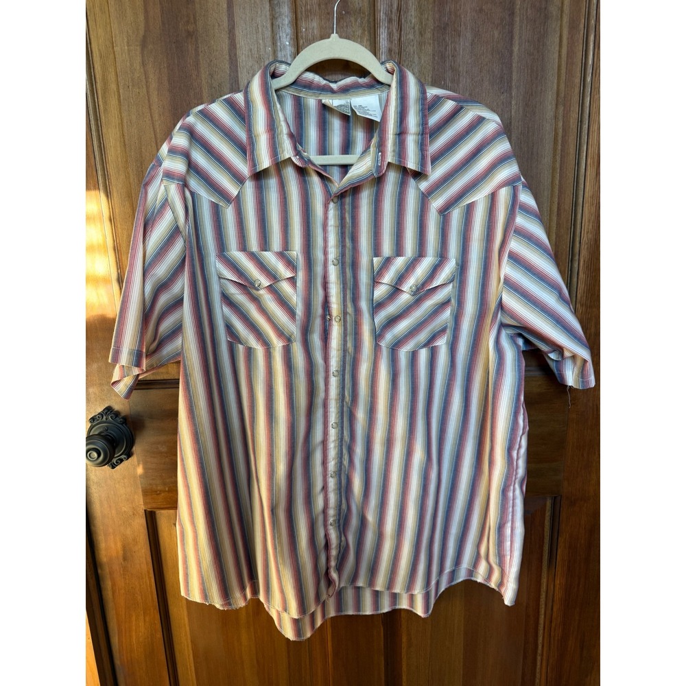 Express Rider Vintage Western Shirt‎ 2XL